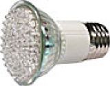 Žárovka LED E27 JDR-60x,bílá teplá,230V